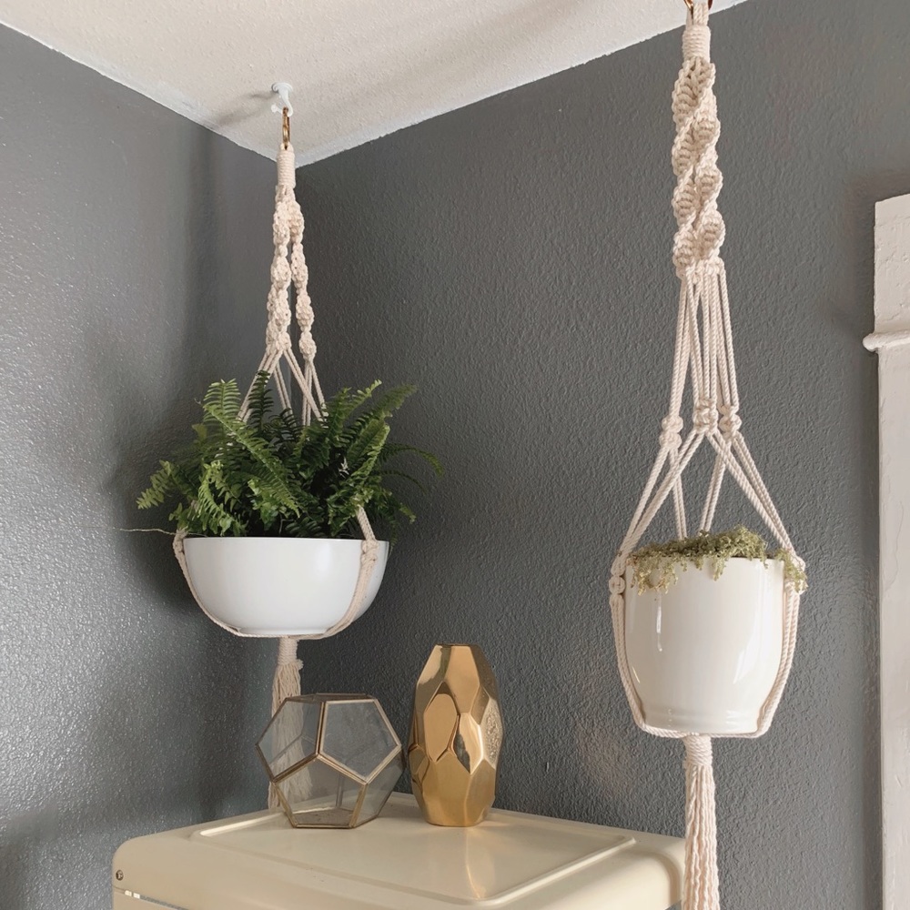 Handmade Macrame Plant Hangar